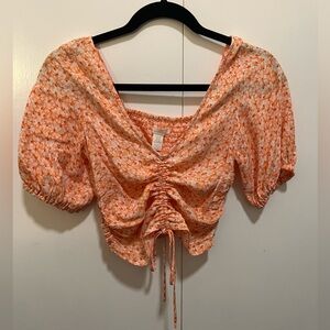 Cute Floral Top from H&M